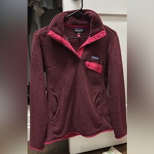 Patagonia Women’s Maroon Fleece Pullover